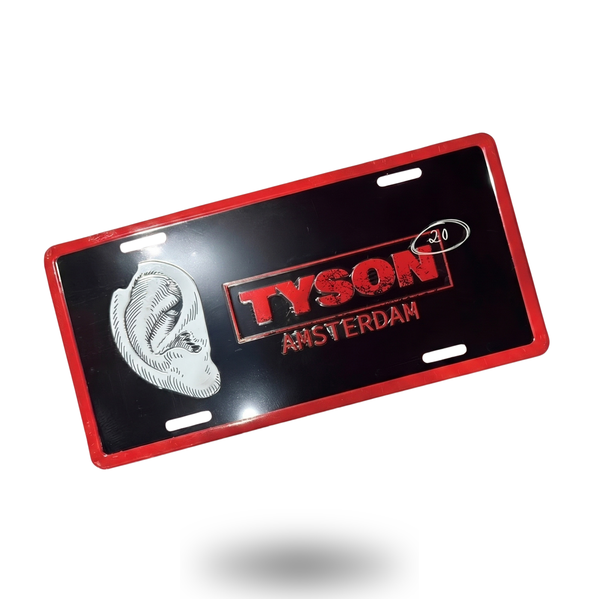 TYSON 2.0 - TYSON 2.0 AMSTERDAM License Plate - MEDIUM