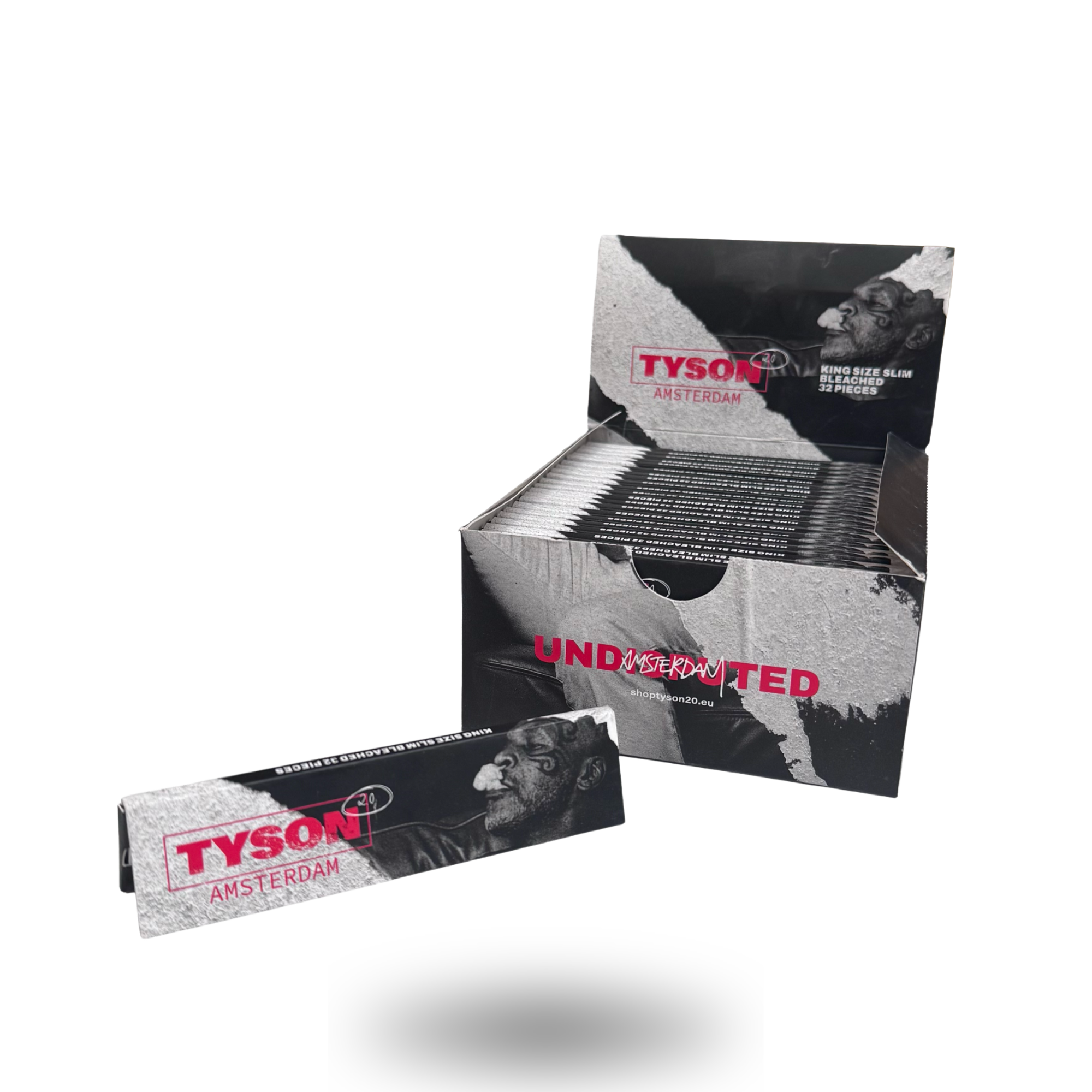 TYSON 2.0 - Rolling Paper Kingsize Slim - Bleached