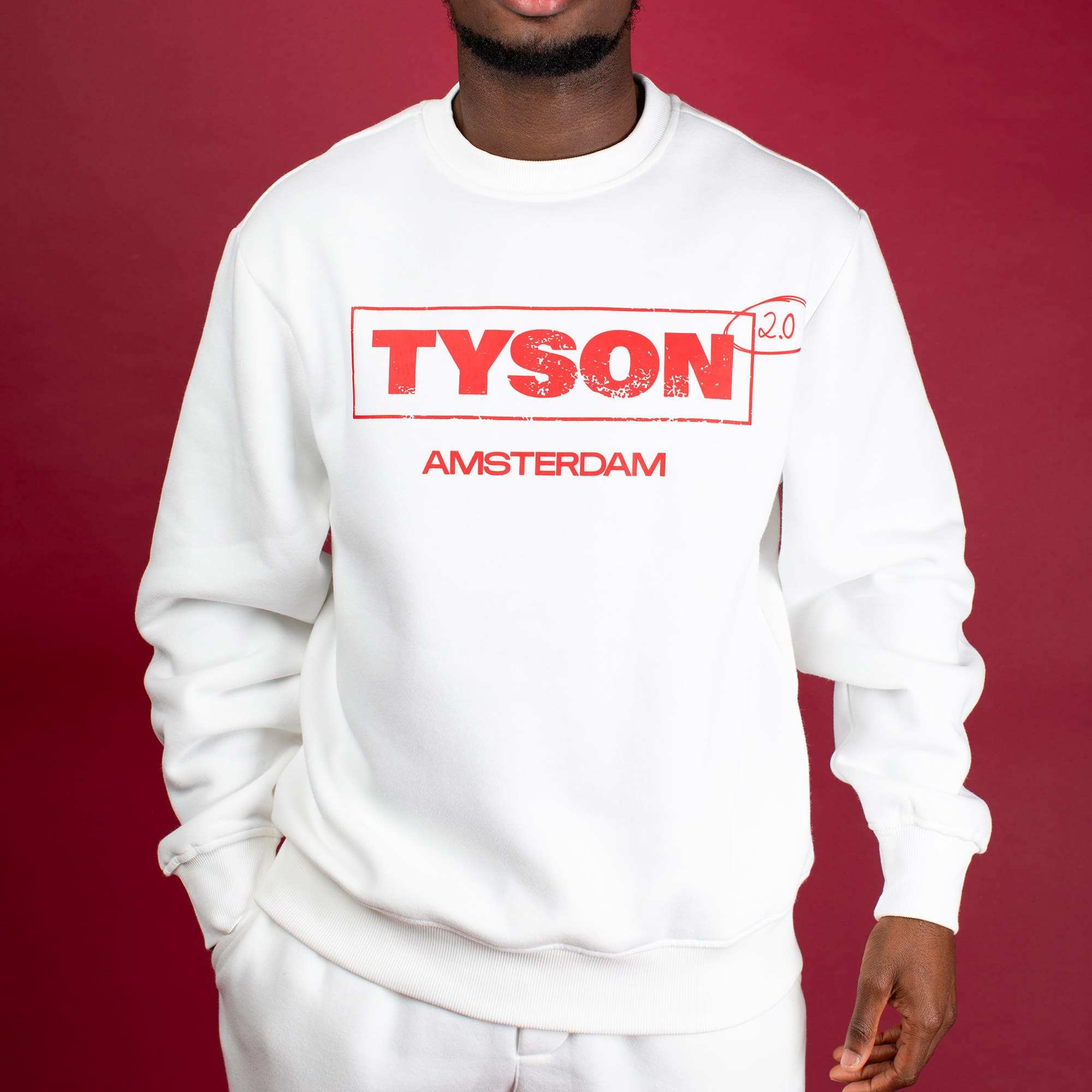 TYSON 2.0 - Sweatshirt (Unisex) - White
