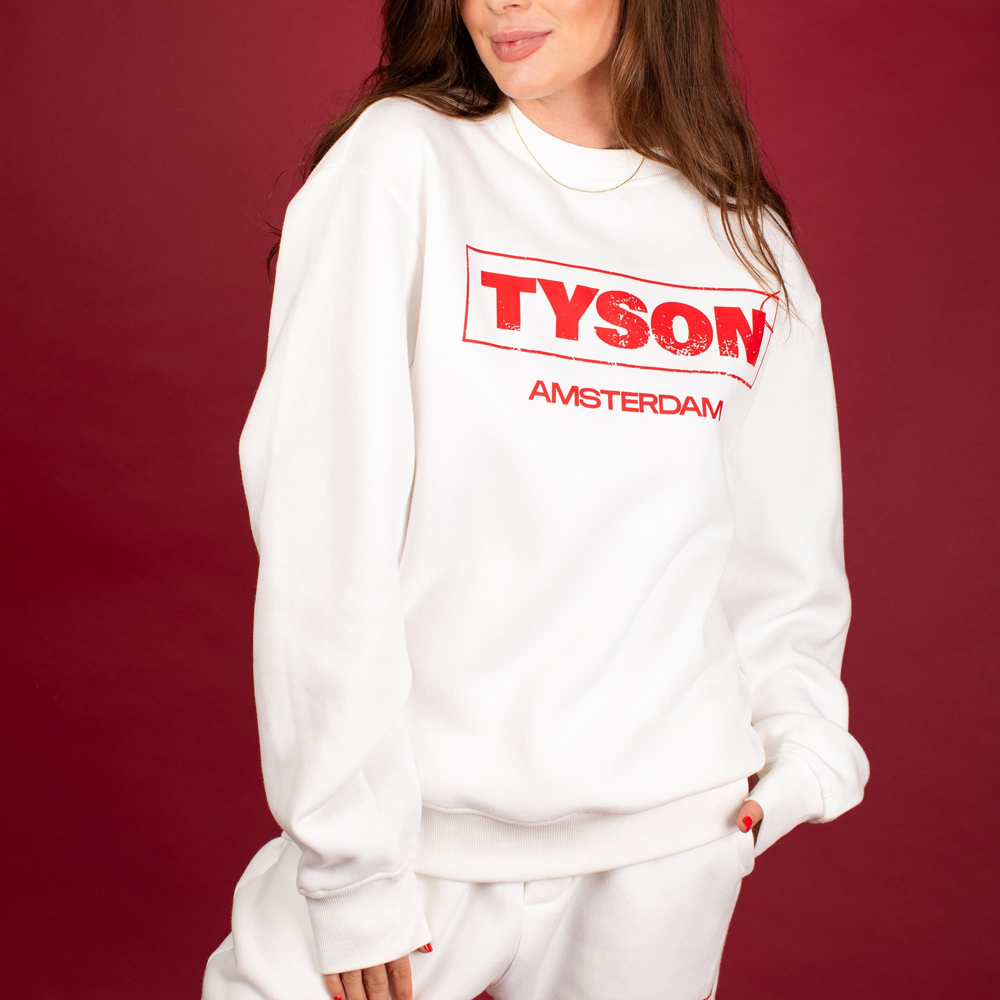 TYSON 2.0 - Sweatshirt (Unisex) - White