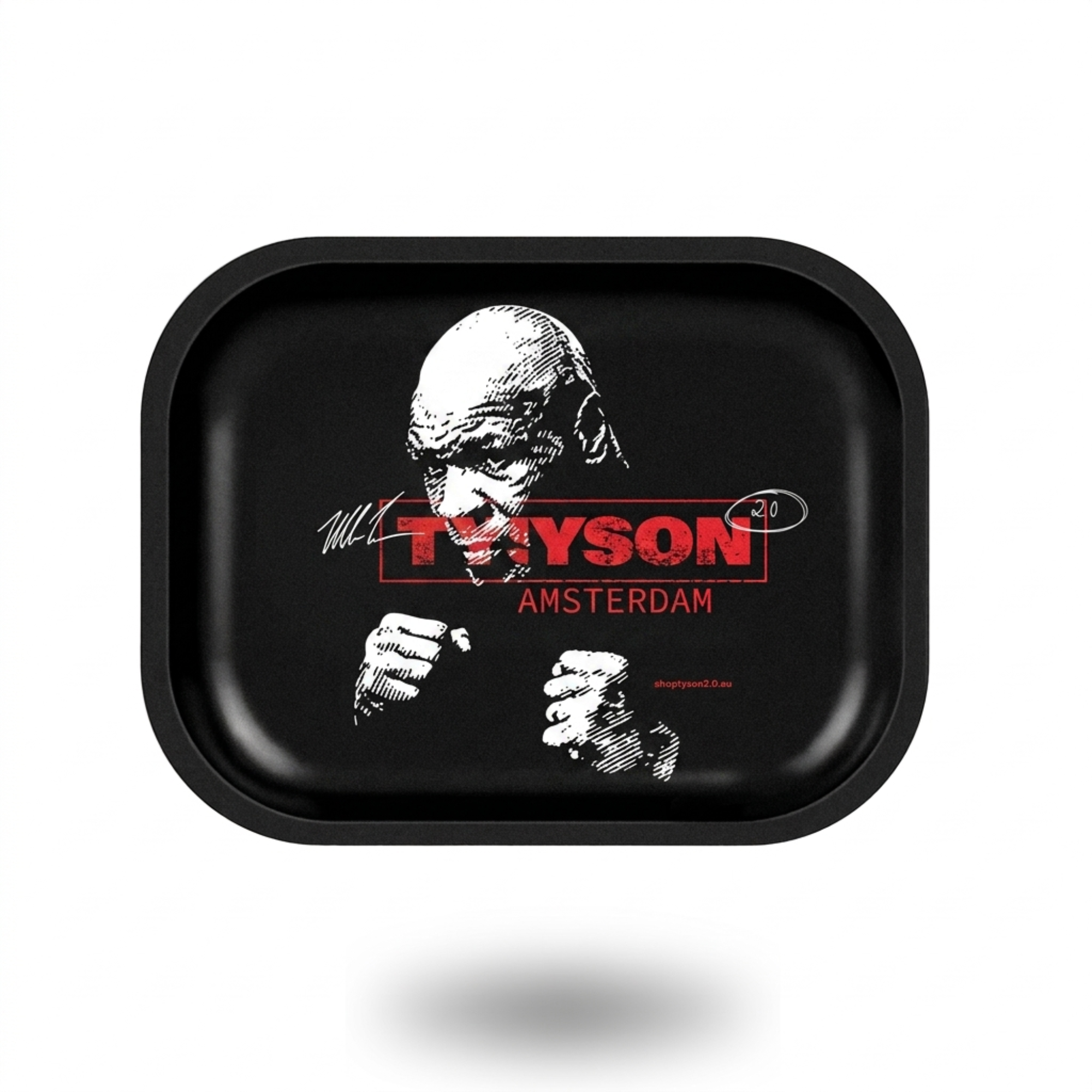 TYSON 2.0 - Rolling Tray - "Fight Mike" Black - MEDIUM