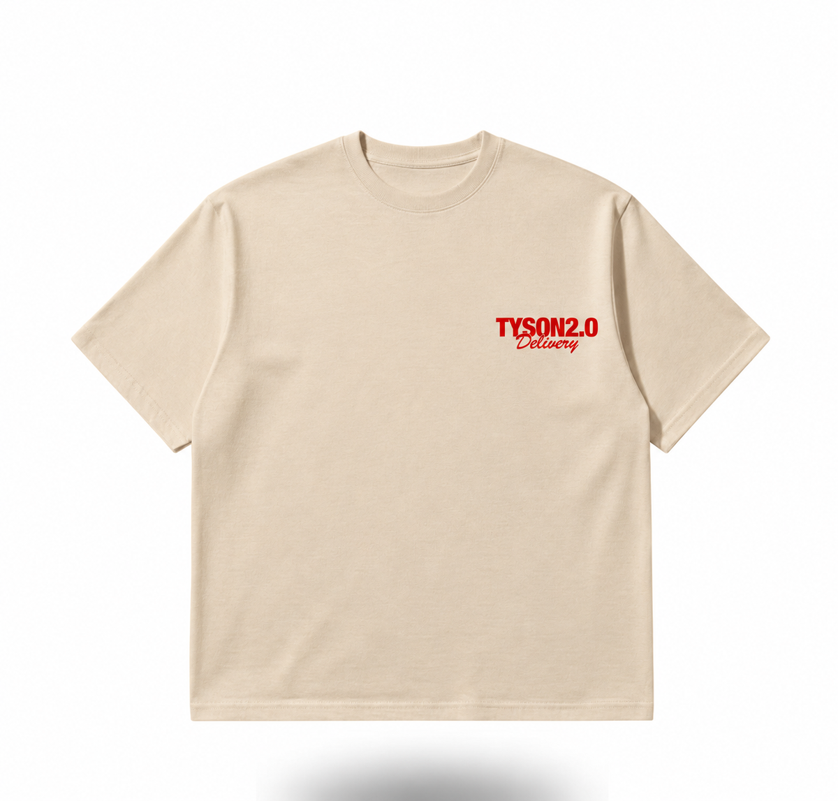 TYSON 2.0 -T-shirt Delivery (Unisex) - Beige