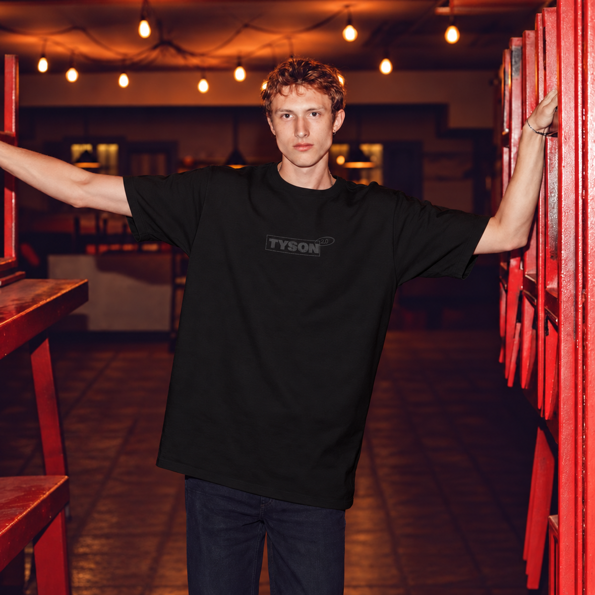TYSON 2.0 - T-Shirt Tonal (Unisex) - Black