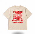 TYSON 2.0 -T-shirt Delivery (Unisex) - Beige