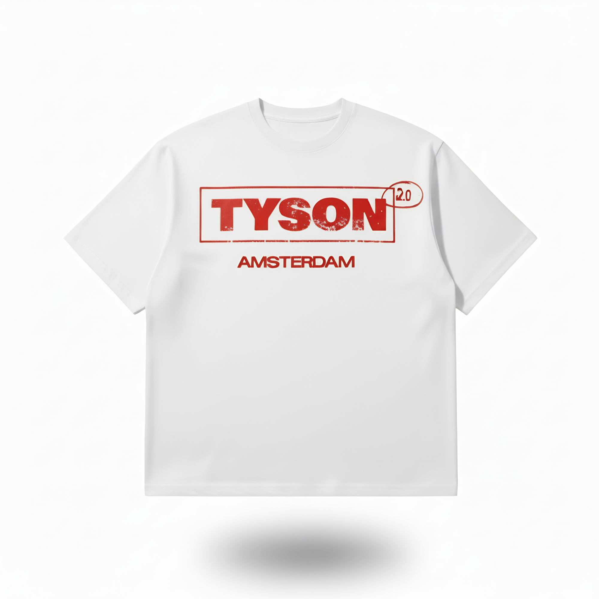 TYSON 2.0 -  Logo T-Shirt (Unisex) - White