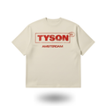 TYSON 2.0 -  Logo T-Shirt (Unisex) - Beige