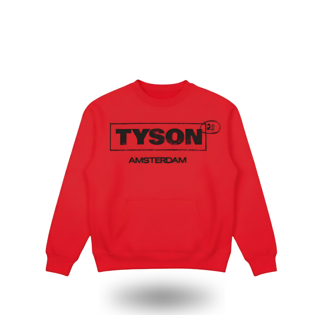 TYSON 2.0 - Sweatshirt (Unisex) - Red
