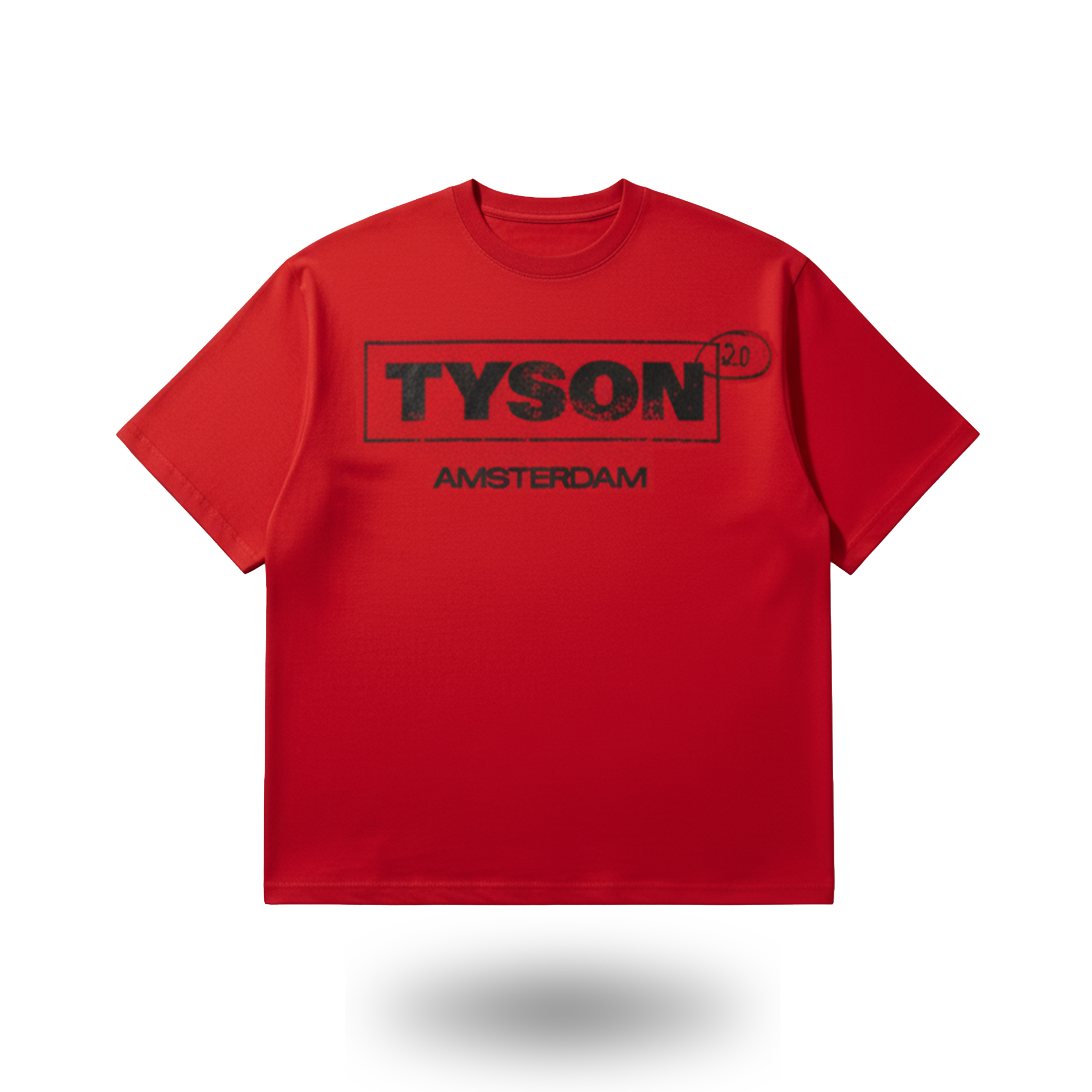 TYSON 2.0 -  Logo T-Shirt (Unisex) - Red