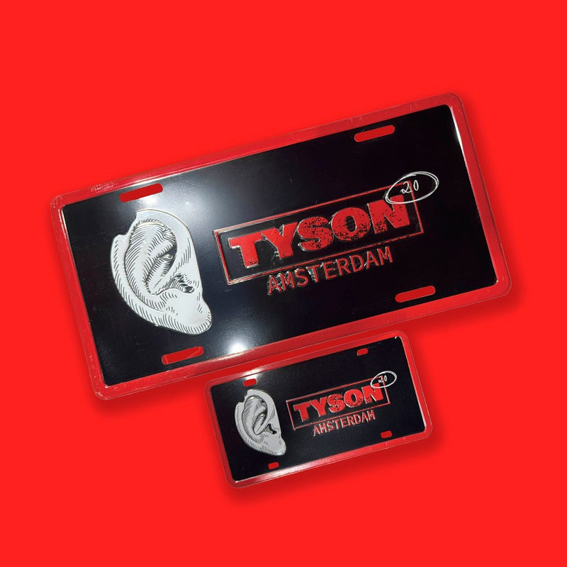 TYSON 2.0 - License Plate SMALL