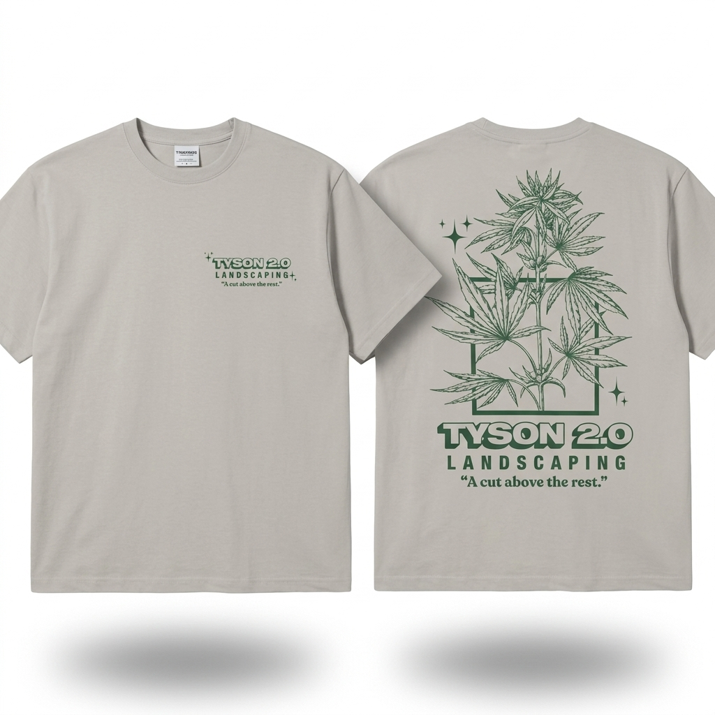 TYSON 2.0 - T-shirt Landscaping (Unisex) - Gray