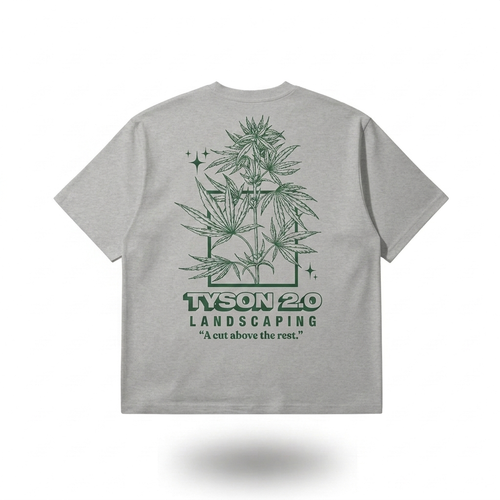 TYSON 2.0 - T-shirt Landscaping (Unisex) - Gray