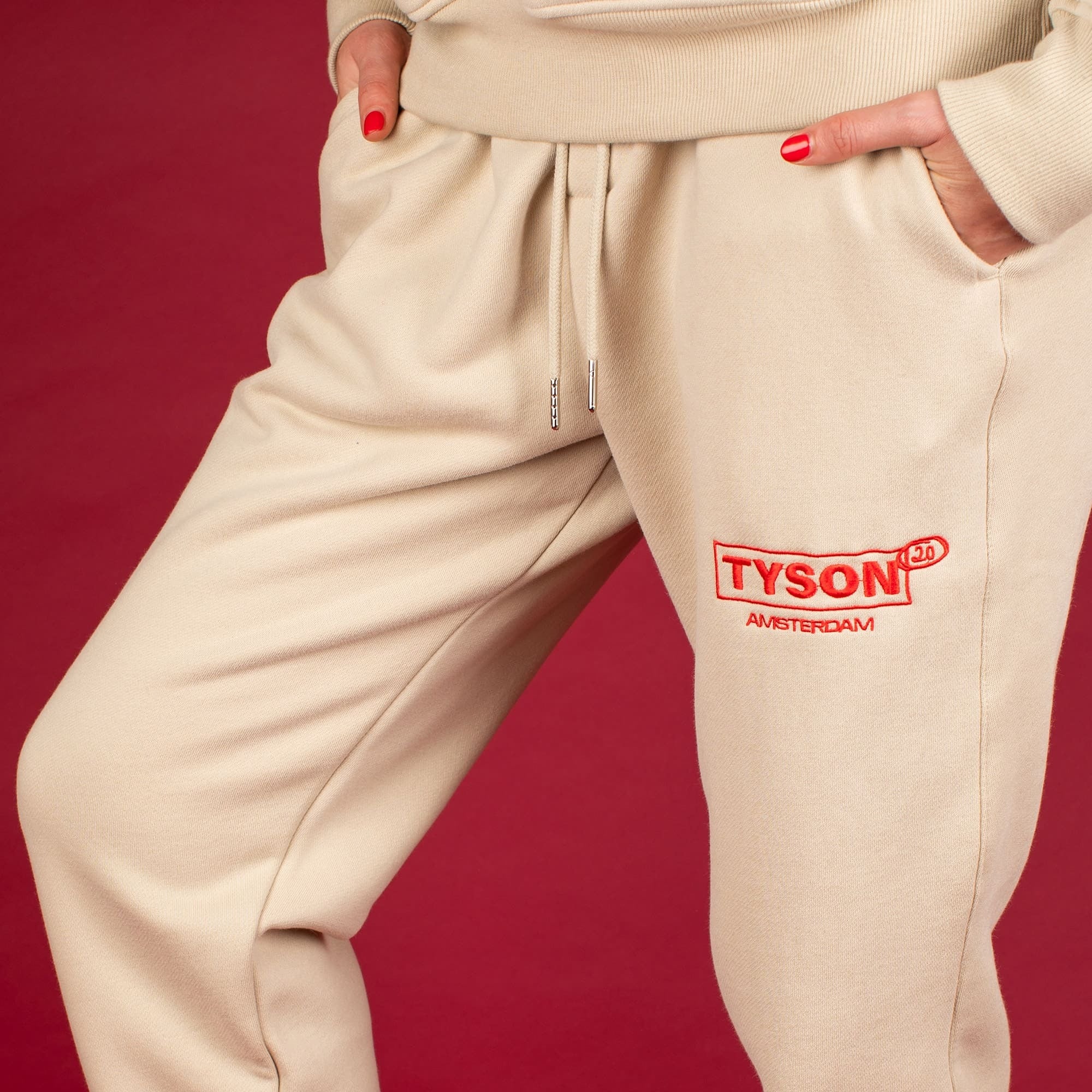 TYSON 2.0 - Sweatpants (Unisex) Beige