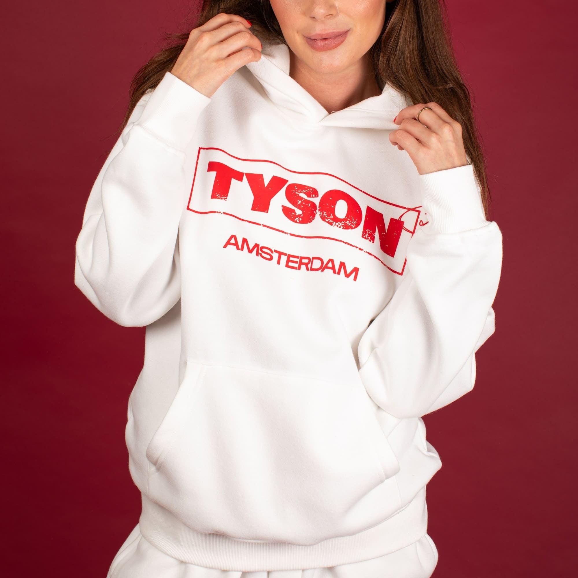 TYSON 2.0 -  Logo Hoodie (Unisex) - White