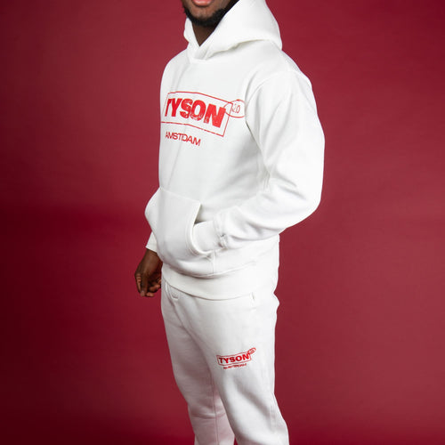 TYSON 2.0 -  Logo Hoodie (Unisex) - White