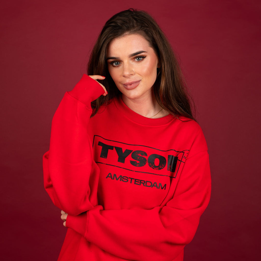 TYSON 2.0 - Sweatshirt (Unisex) - Red