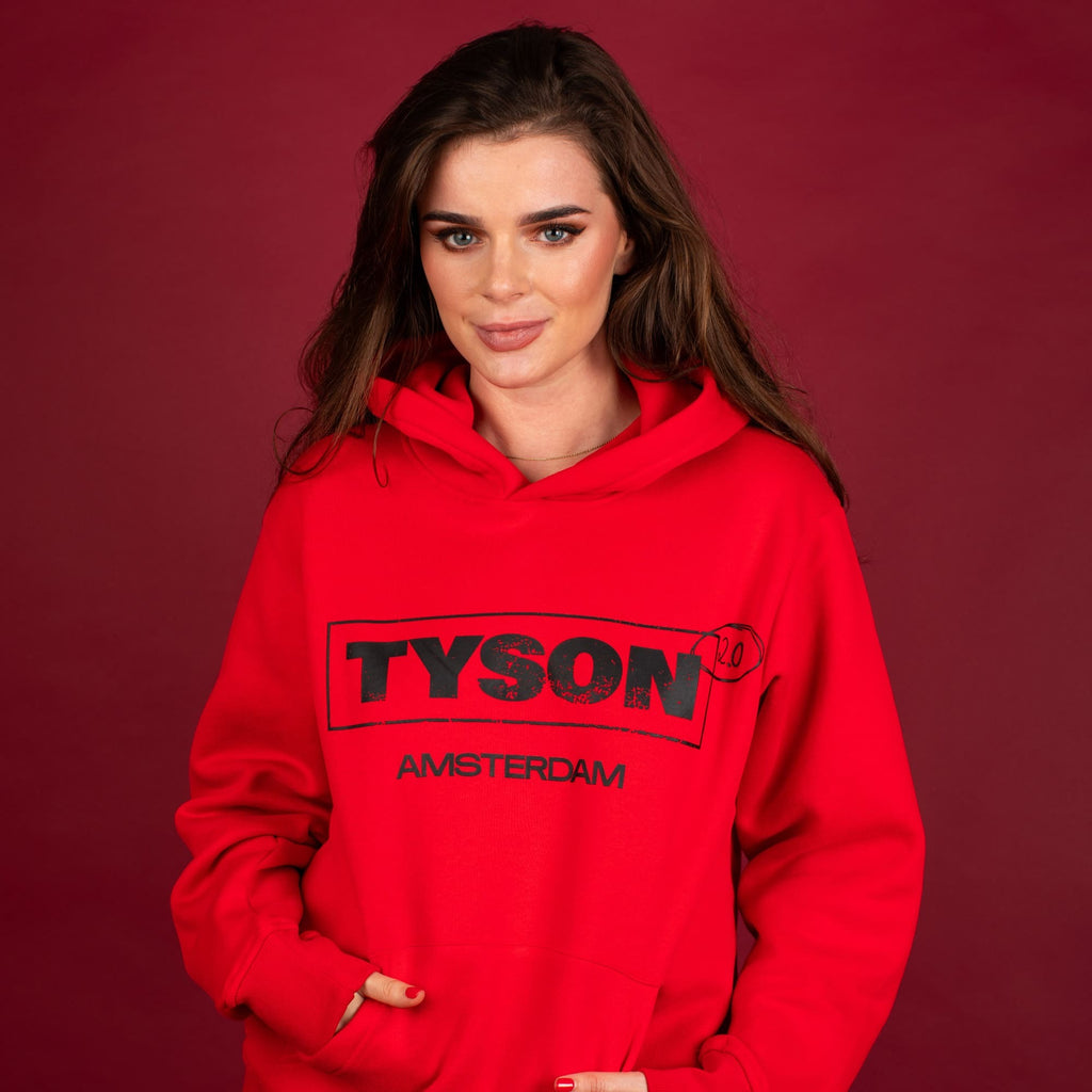TYSON 2.0 -  Logo Hoodie (Unisex) - Red