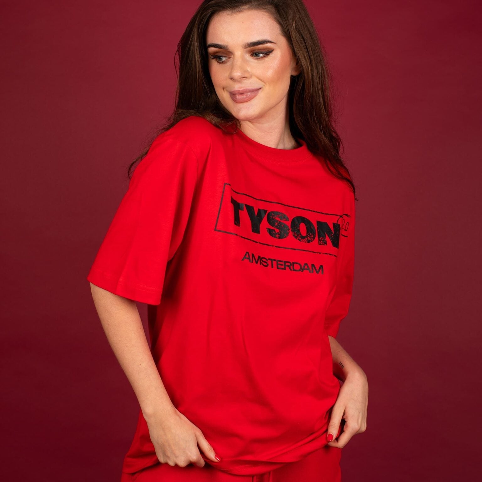TYSON 2.0 -  Logo T-Shirt (Unisex) - Red