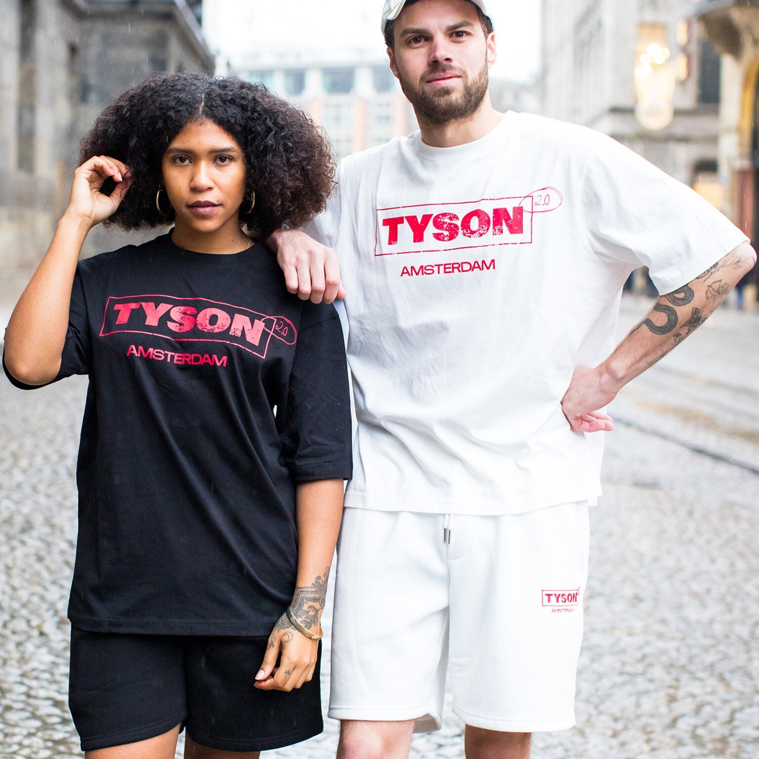 TYSON 2.0 -  Logo T-Shirt (Unisex) - Black