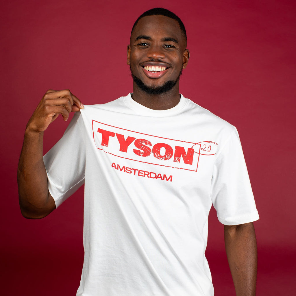 TYSON 2.0 -  Logo T-Shirt (Unisex) - White
