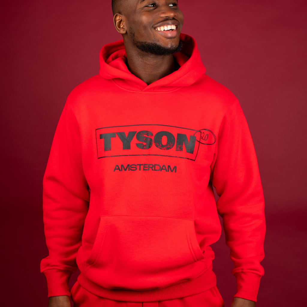 TYSON 2.0 -  Logo Hoodie (Unisex) - Red