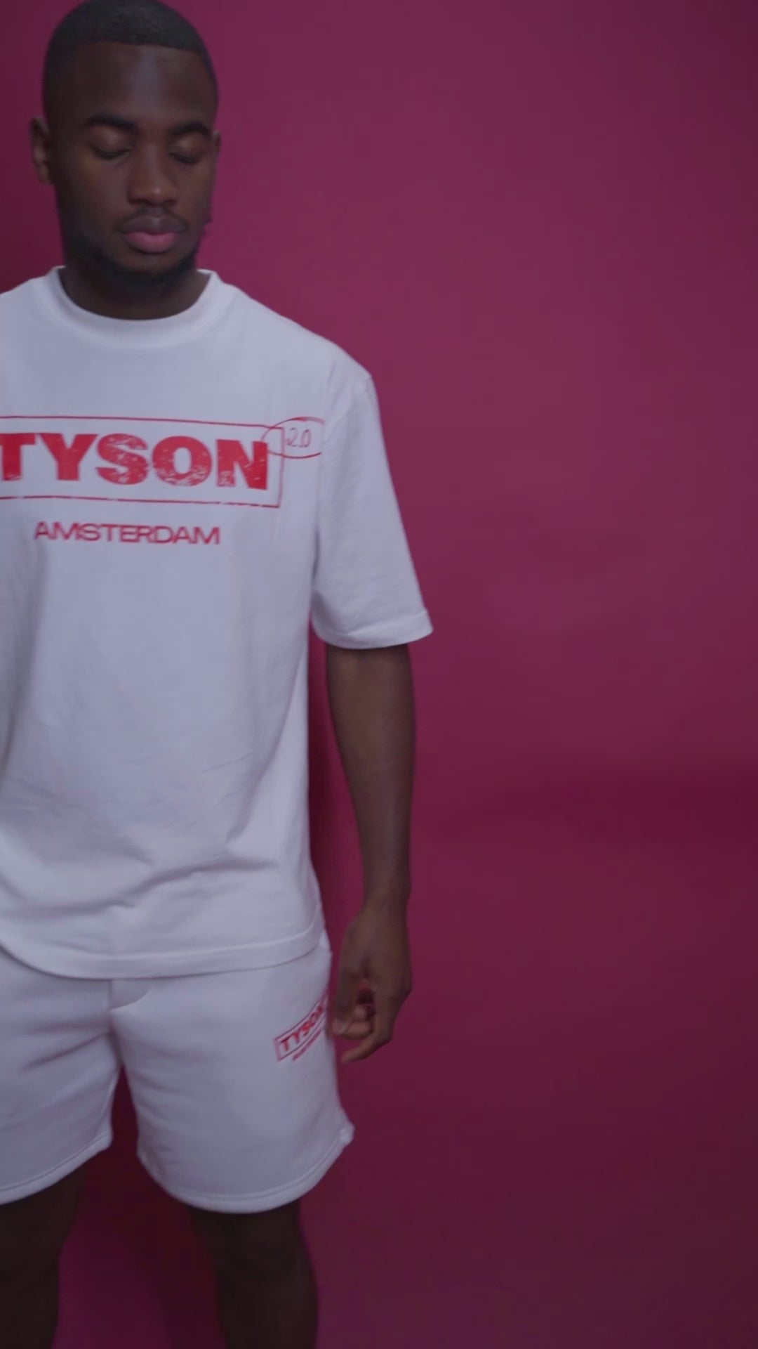 TYSON 2.0 -  Logo T-Shirt (Unisex) - White