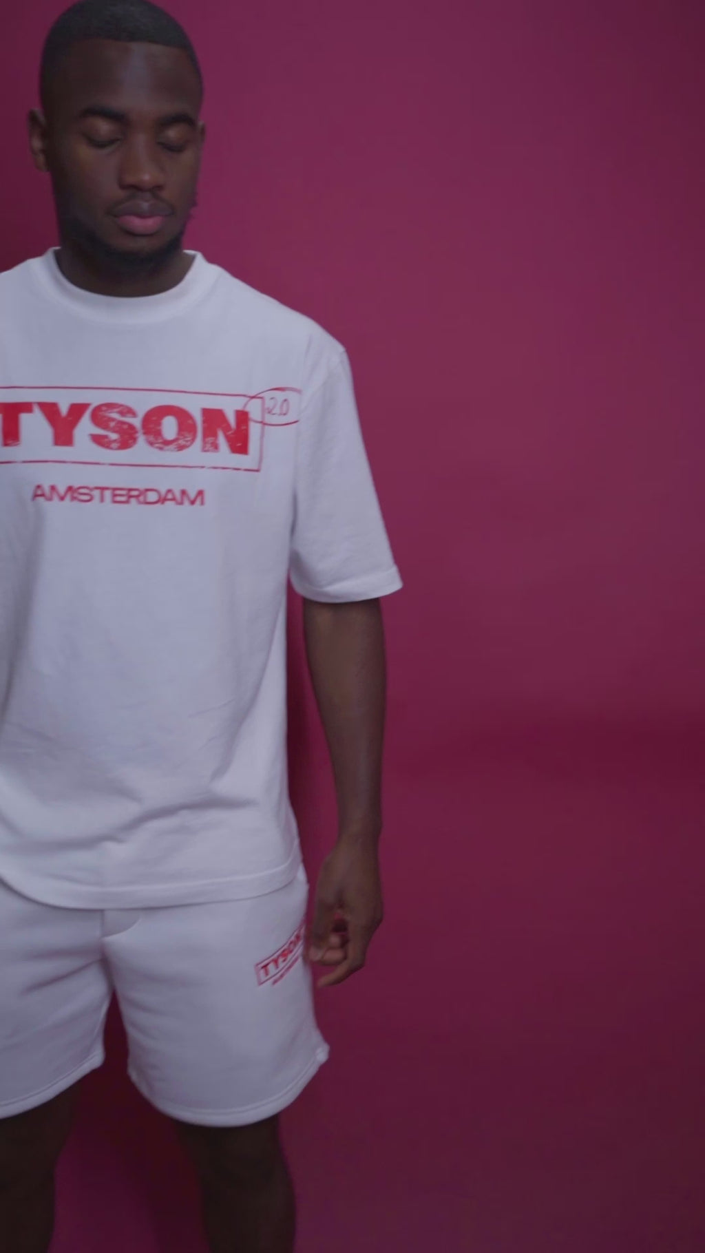 TYSON 2.0 -  Logo T-Shirt (Unisex) - Red
