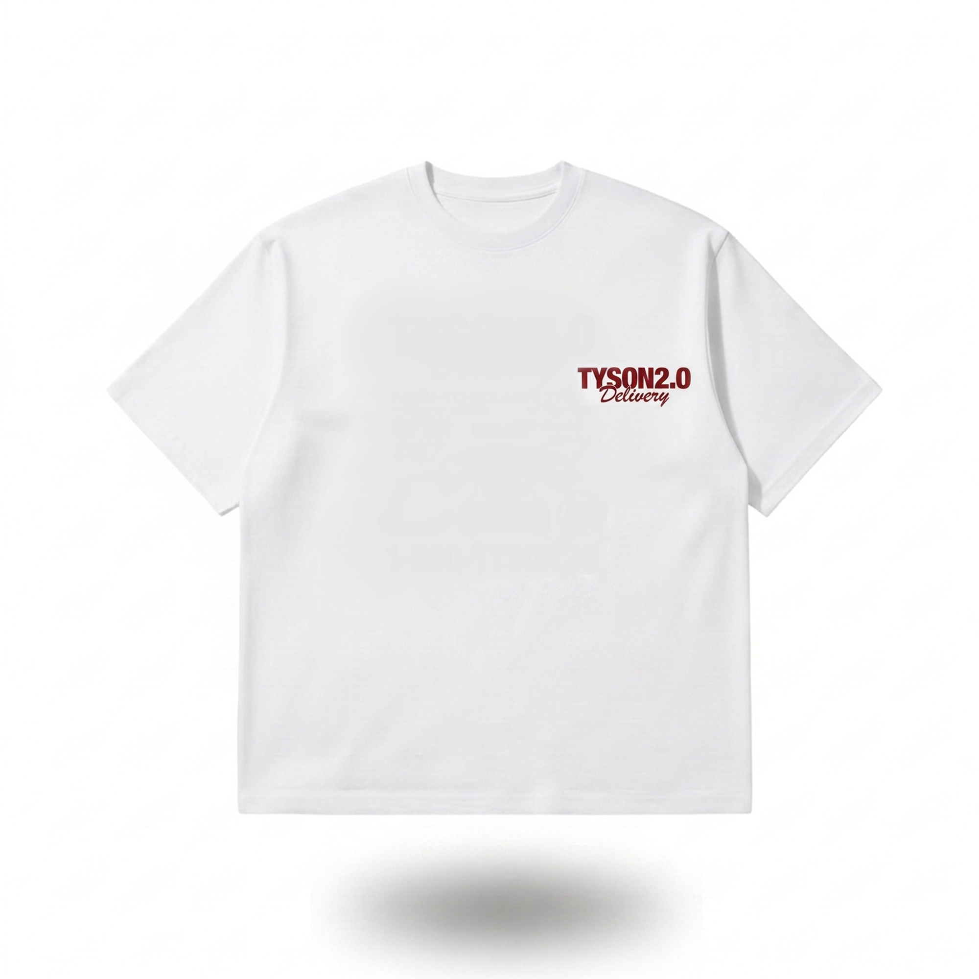 TYSON 2.0 -T-shirt Delivery (Unisex) - White