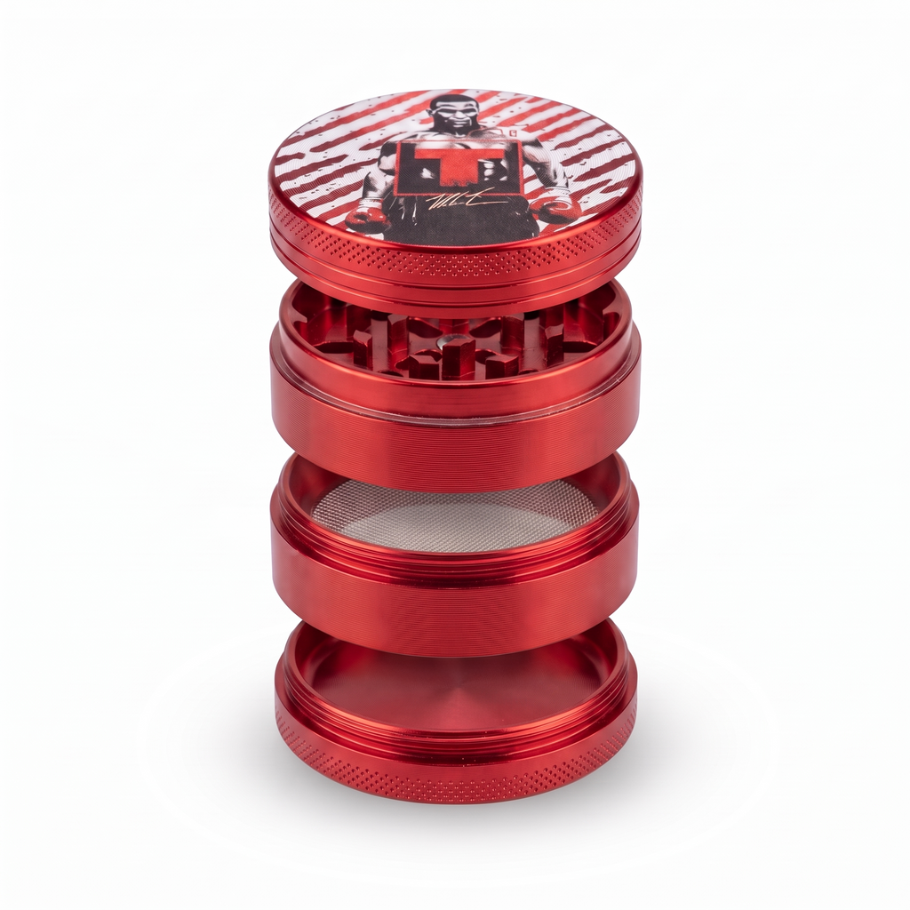 TYSON 2.0 - TYSON Metal Grinder 4pcs Red