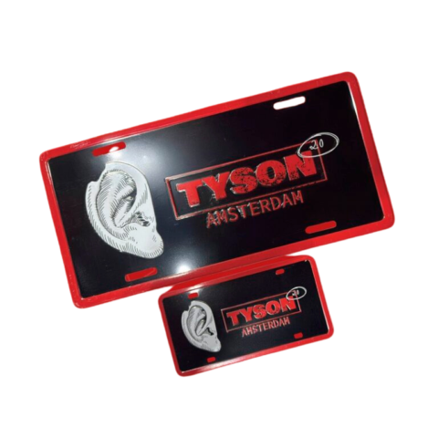 Tyson2.0 License Plate