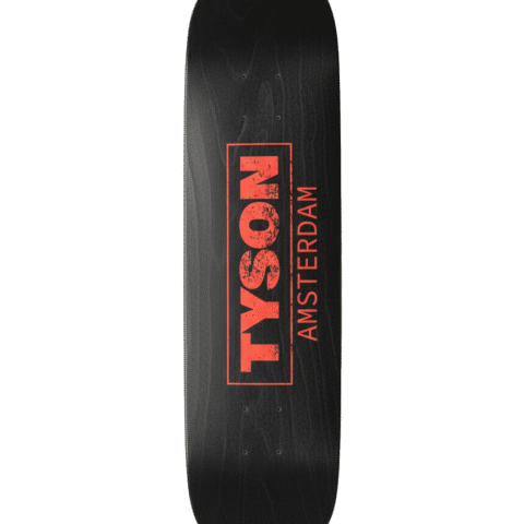 Tyson 2.0 Skateboard - Black/Logo